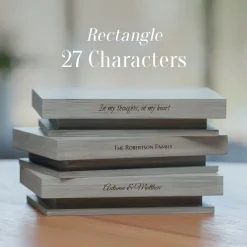 Personalized Rectangle Shelf