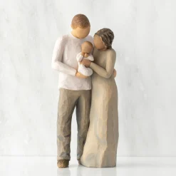 We Are Three (Woman: Darker Skin, Man: Lighter Skin)