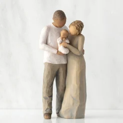 We Are Three (Woman: Lighter Skin, Man: Darker Skin)